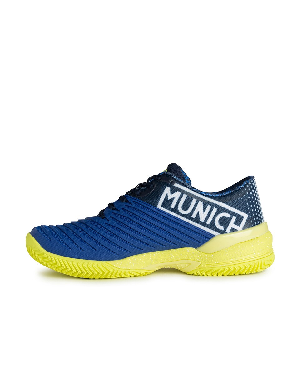 Imagen 4 de Zapatillas de pádel unisex PadX Munich - Azul Azul