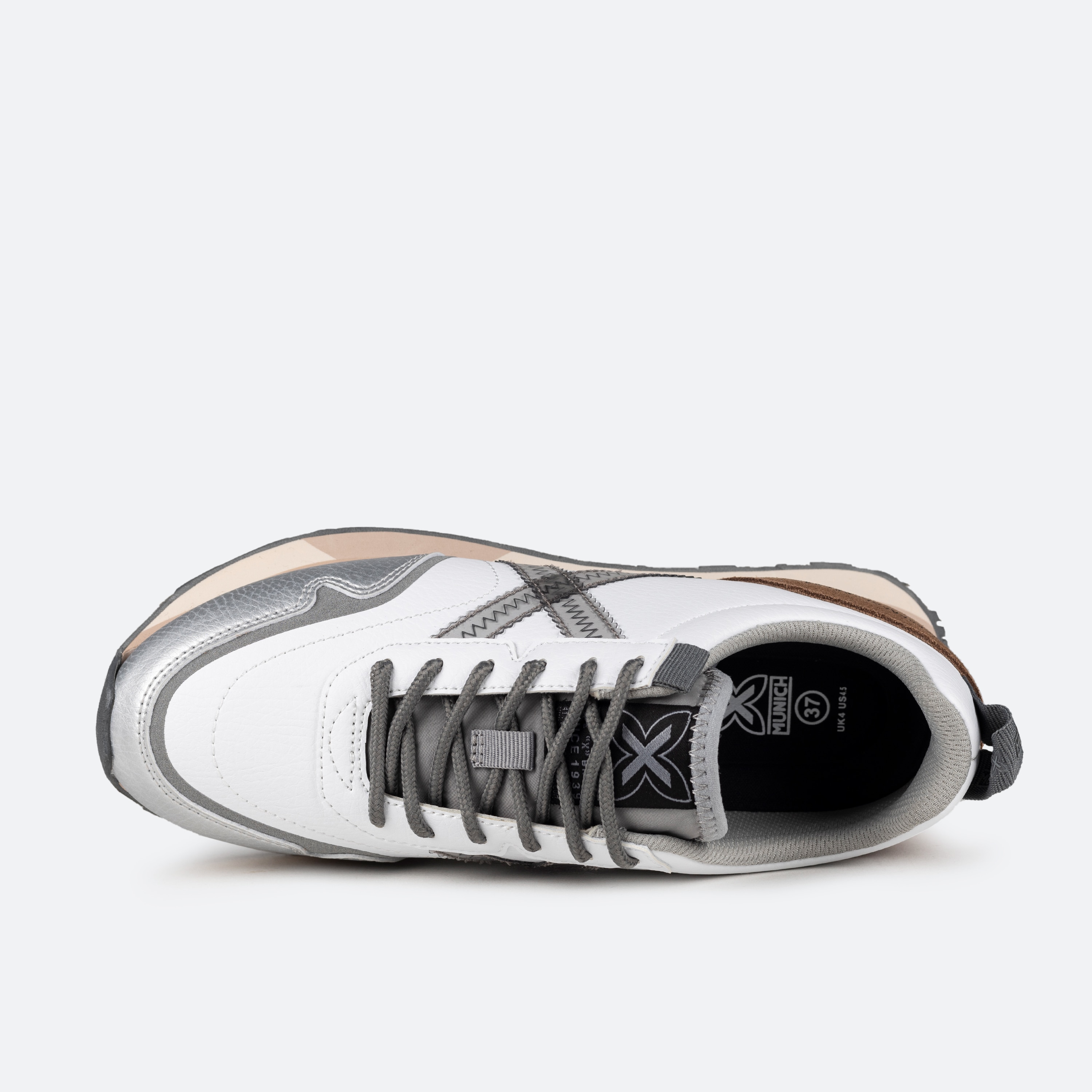 Zapatilla Casual Mujer NEXT 07 - Blanco Blanco-3