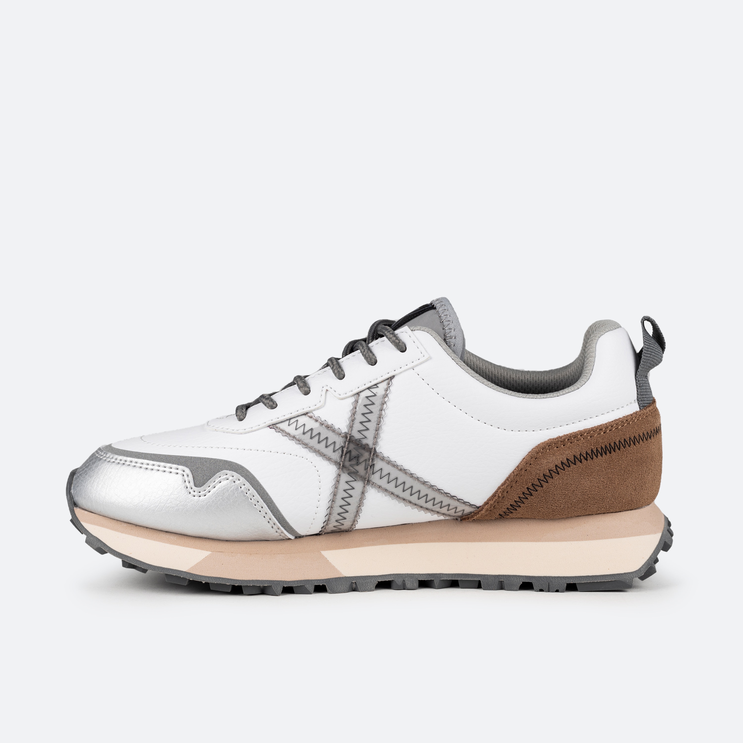 Zapatilla Casual Mujer NEXT 07 - Blanco Blanco-4