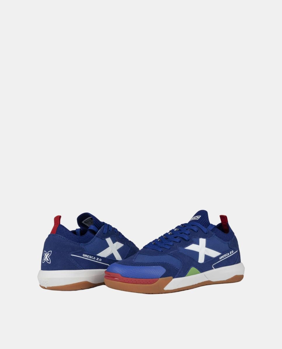 Zapatillas de Hombre Gresca 2.0 01 Munich - Azules Azules-4