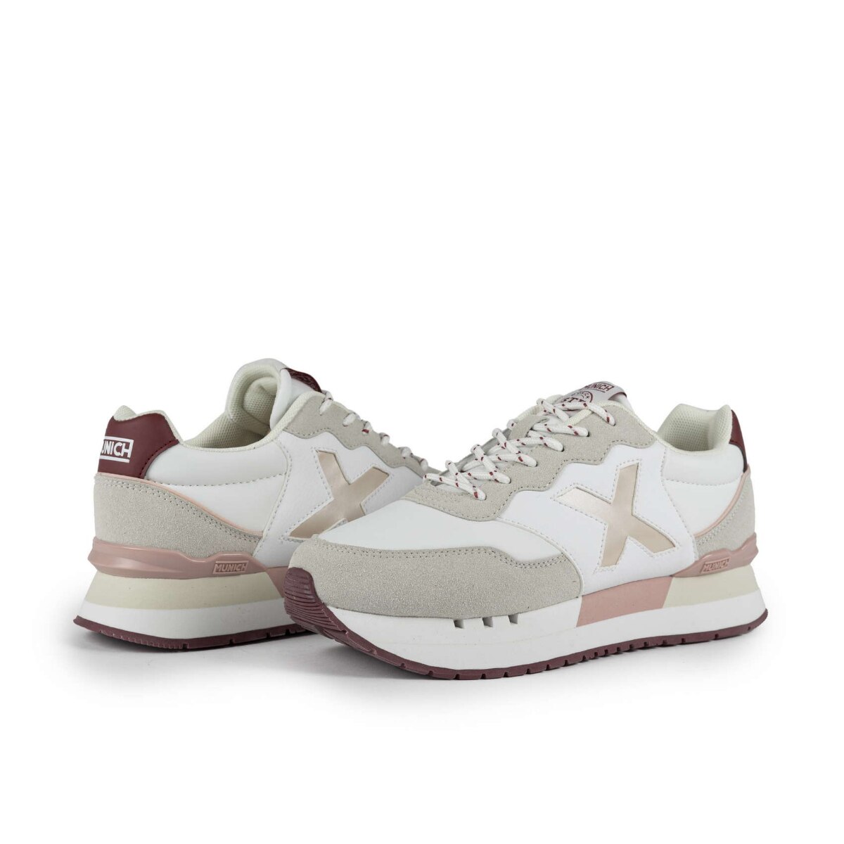 Zapatillas Adulto Dash Sky 27 Munich - Blanco Blanco-2