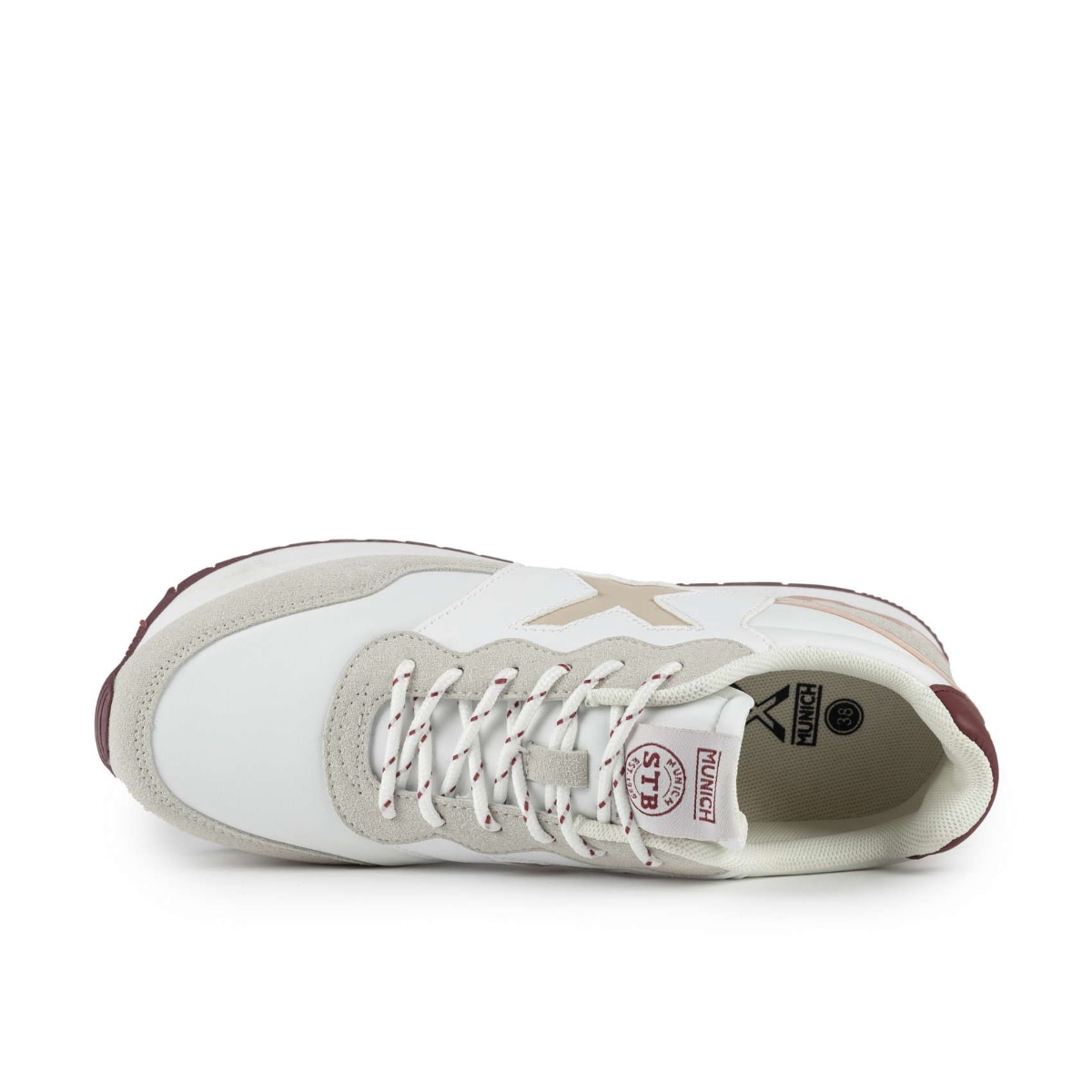 Zapatillas Adulto Dash Sky 27 Munich - Blanco Blanco-3