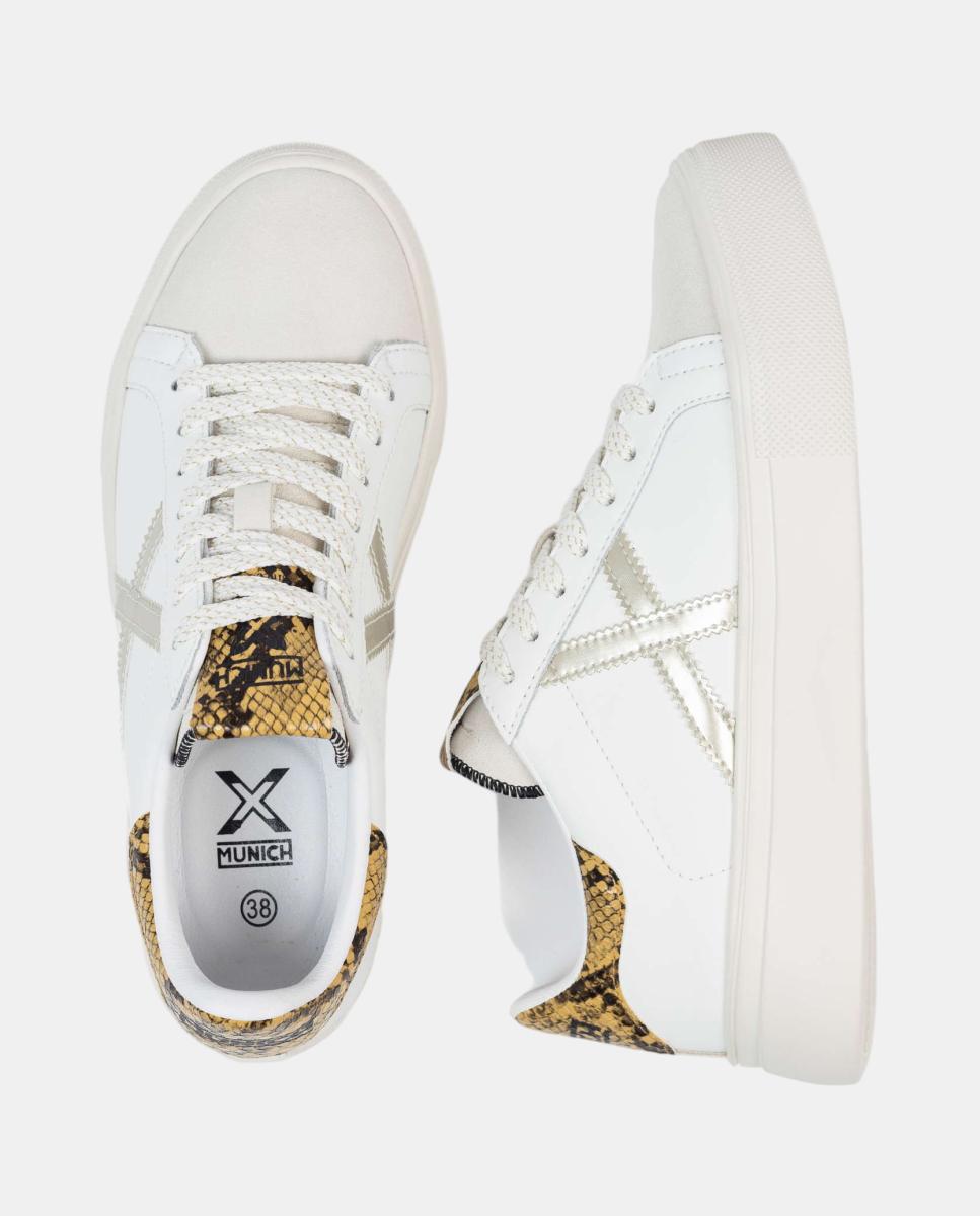 Imagen 3 de Zapatillas Casual de Mujer RETE SKY 79 Munich - Blanco Blanco