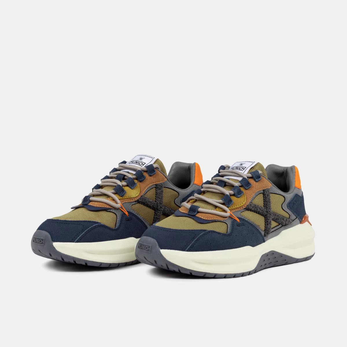 Zapatillas casual de Hombre NEXA 12 MUNICH - Marrón Marrón-5