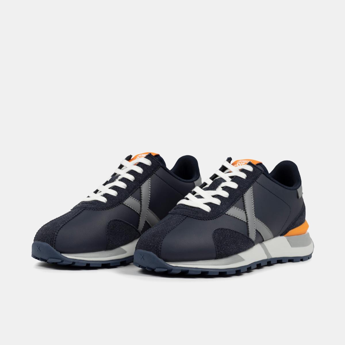 Zapatillas casual de Hombre SAPPORO 192 MUNICH - Azul Azul-5