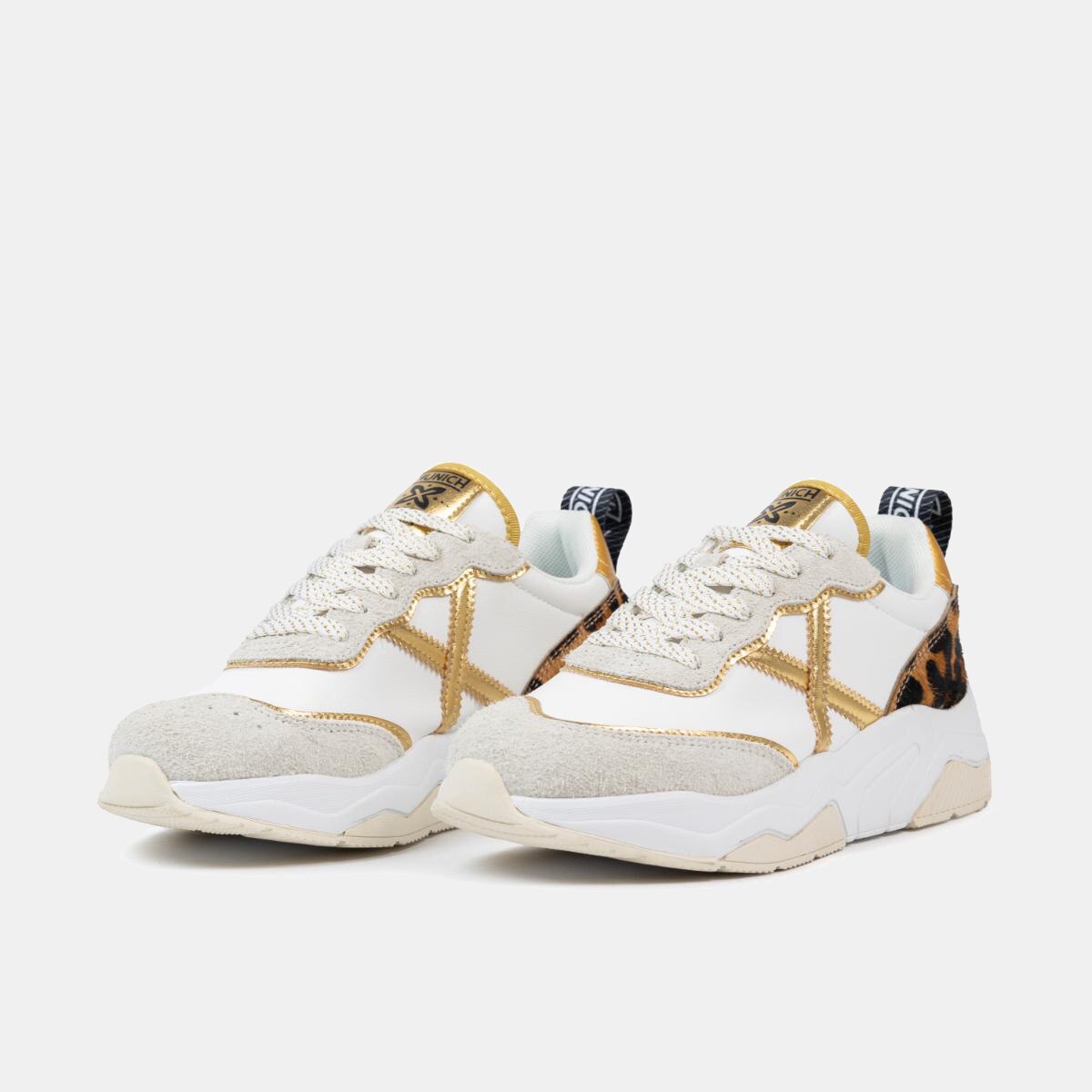 Zapatillas casual de Hombre WAVE 180 MUNICH - Blanco Blanco-5