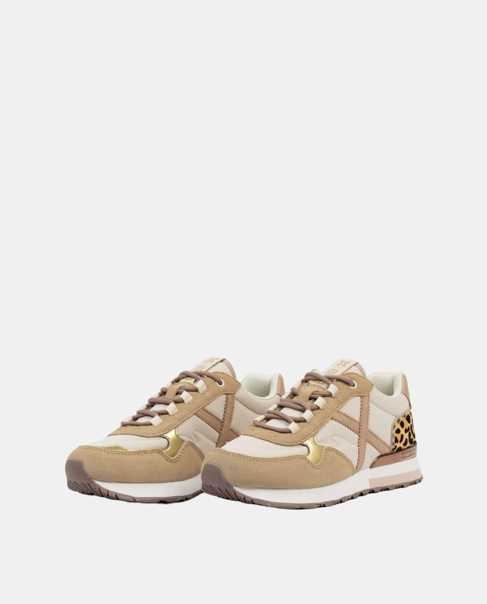 Imagen 2 de Zapatillas Casual de Mujer SUNSET 61 Munich - Beige Beige