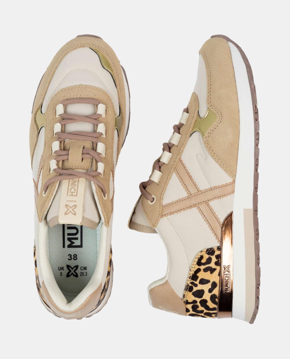 Imagen 3 de Zapatillas Casual de Mujer SUNSET 61 Munich - Beige Beige