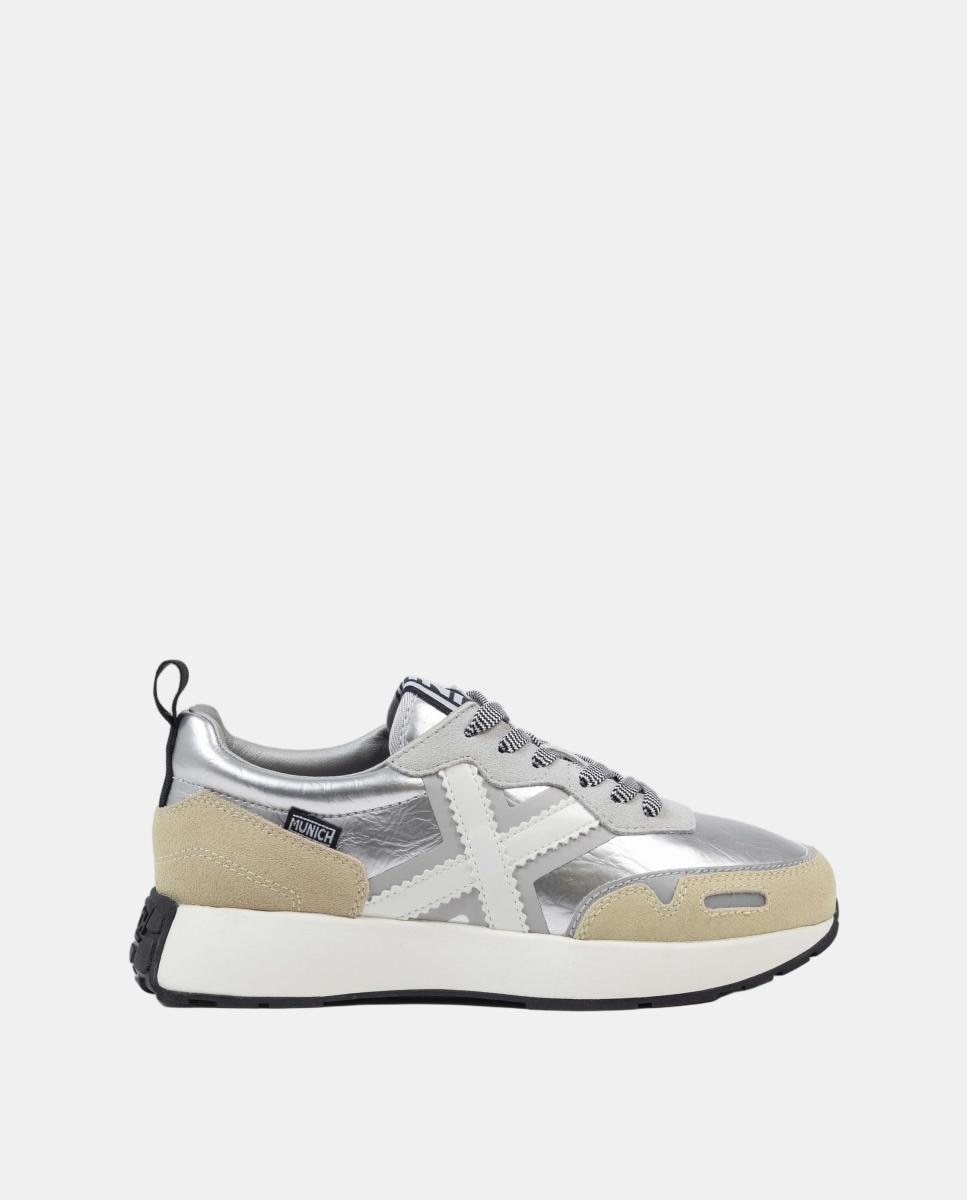 Imagen 0 de Zapatillas Casual de Mujer XEMINE WMN 88 Munich Plateado