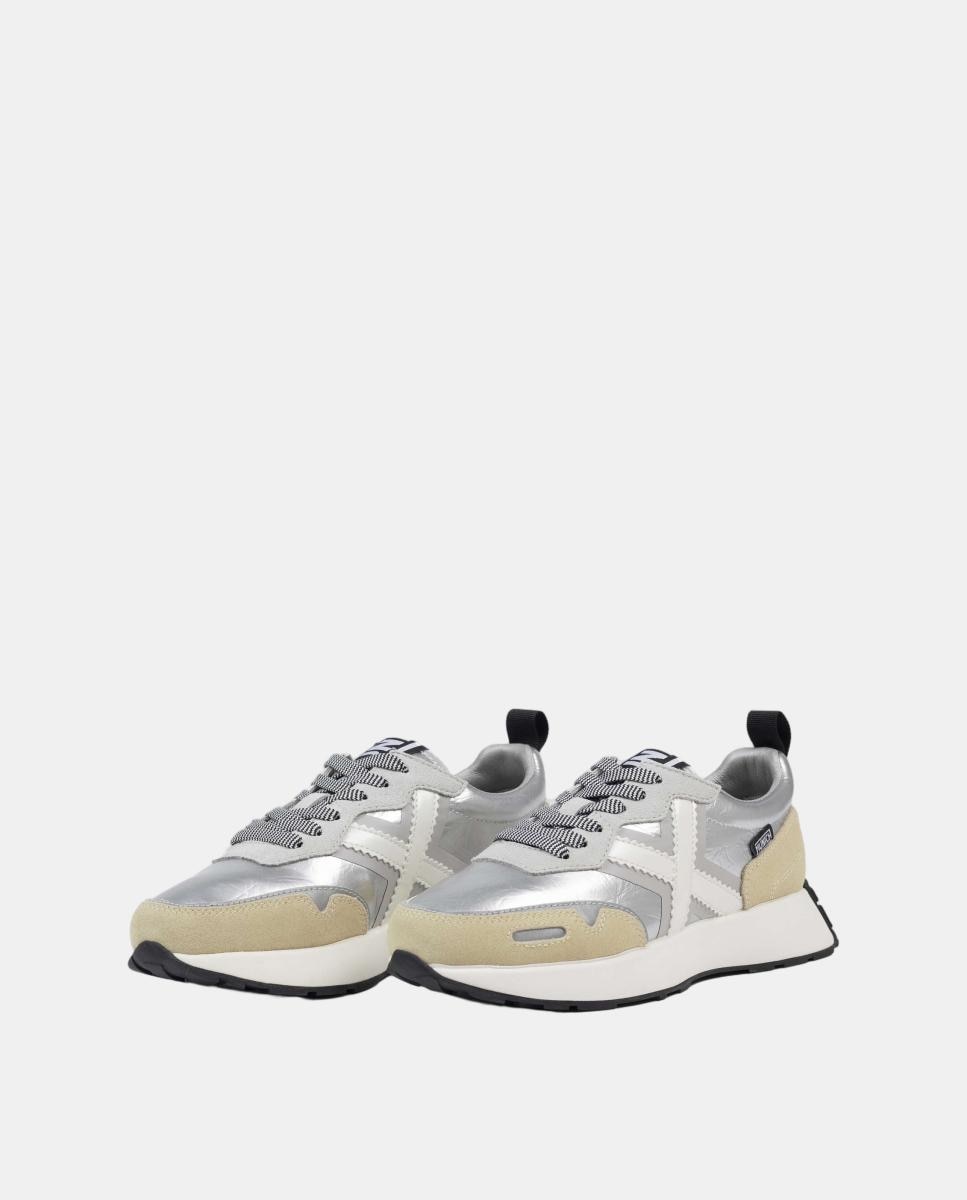 Imagen 2 de Zapatillas Casual de Mujer XEMINE WMN 88 Munich - Plateado Plateado