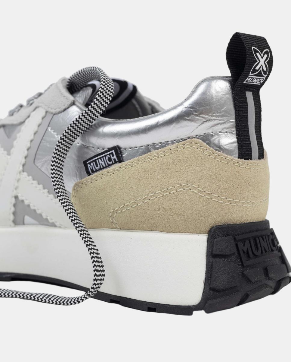 Imagen 5 de Zapatillas Casual de Mujer XEMINE WMN 88 Munich - Plateado Plateado