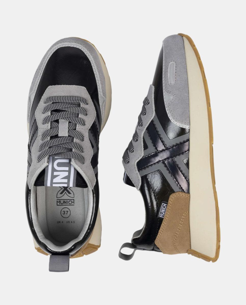 Imagen 3 de Zapatillas Casual de Mujer XEMINE WMN 89 Munich - Negro Negro