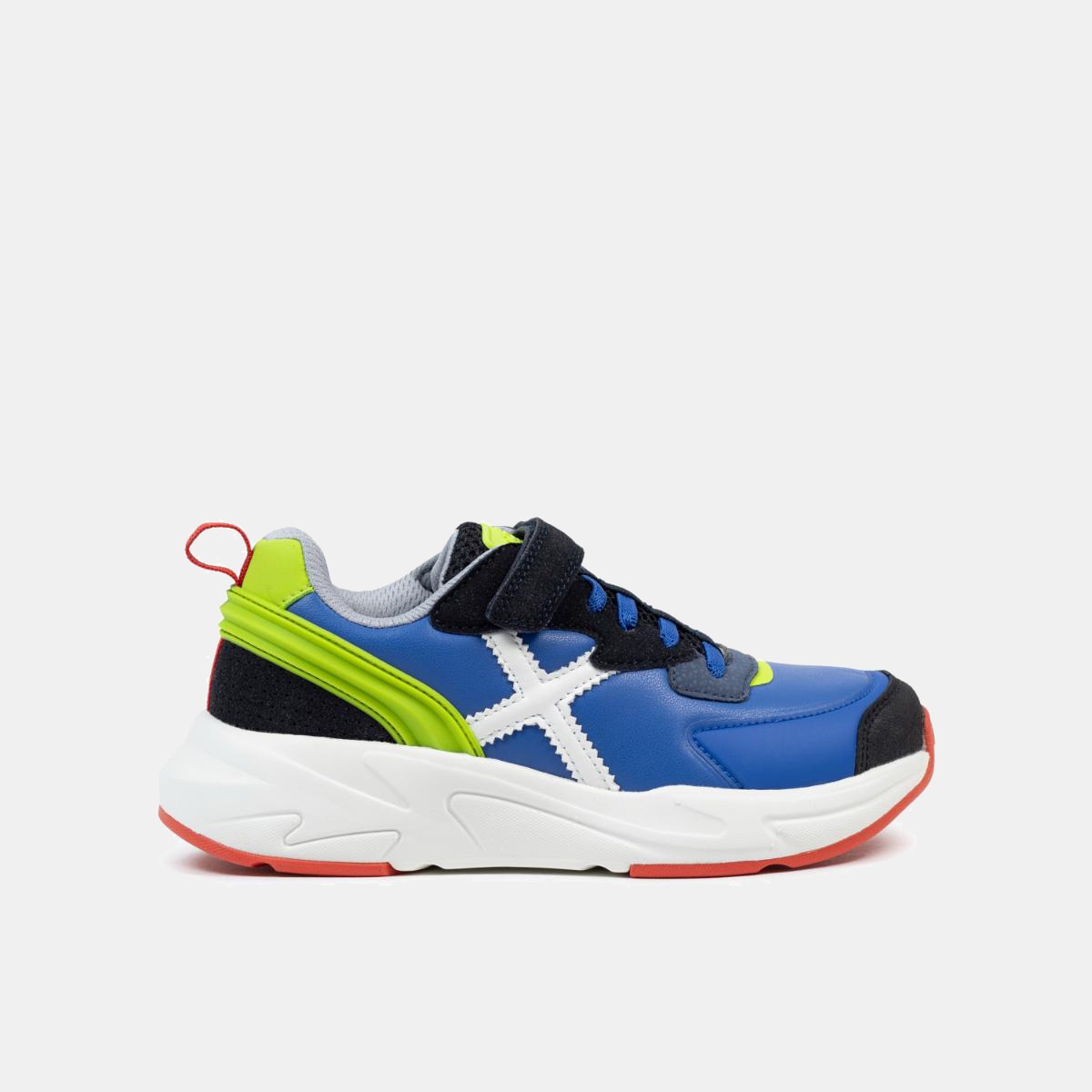 Munich Zapatillas Casual Niños MINI TRACK VCO 114 Azul