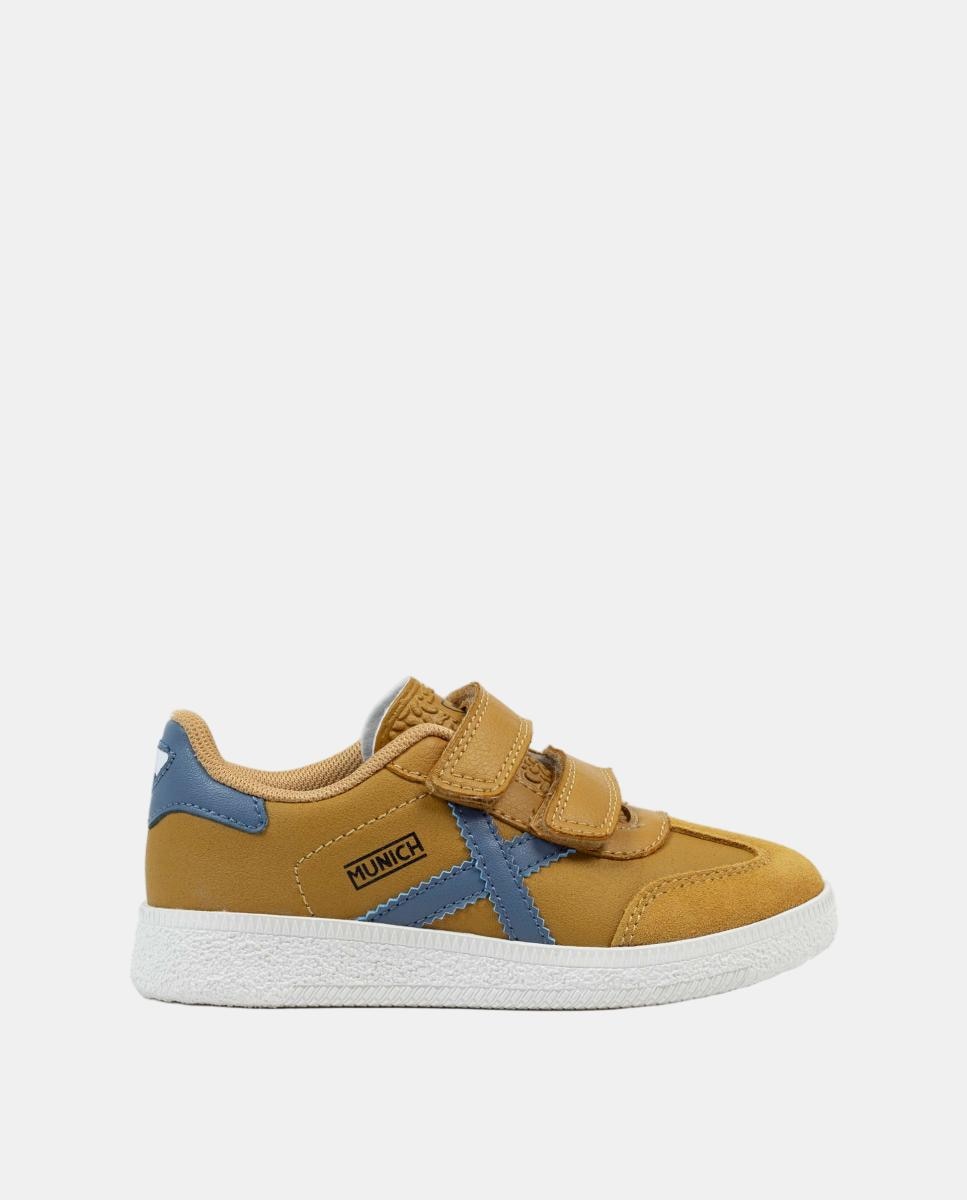 Munich Zapatillas Casual Niños MINI BARRU VCO 11 Amarillo