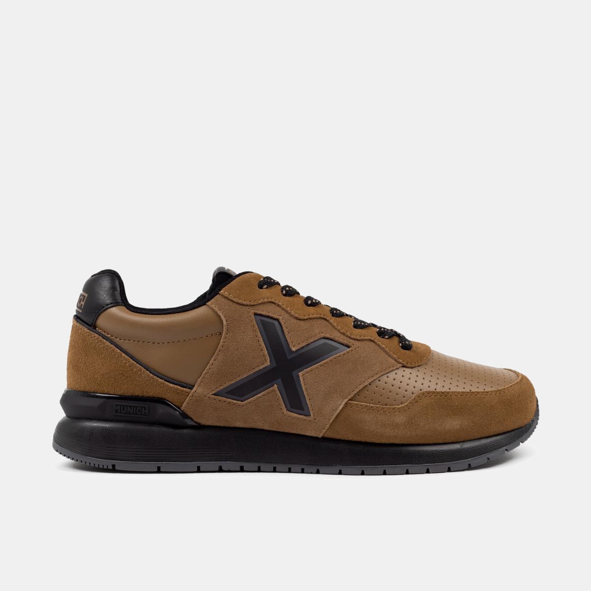 Munich Zapatillas casual de Hombre DASH PREMIUM 257 Marrón