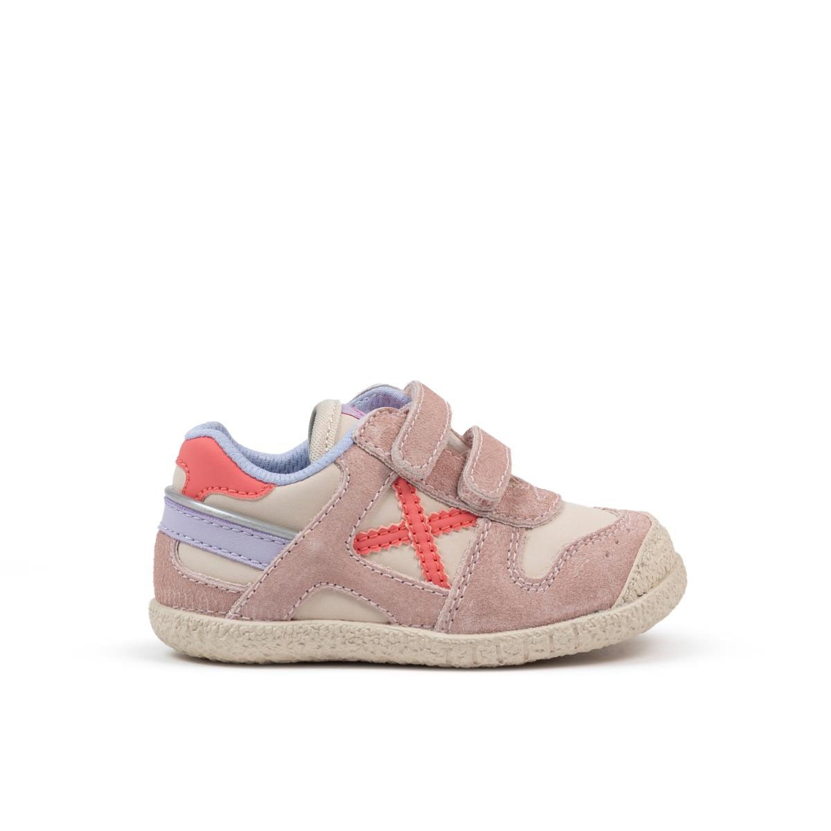 Munich Zapatillas Casual Niños BABY GOAL 1625 Rosa