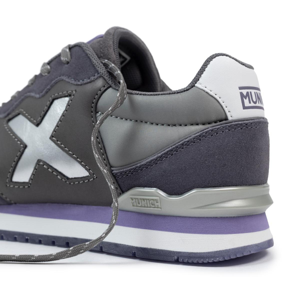 Zapatillas casual de Mujer DASH WMN 267 MUNICH - Plateado Plateado-7