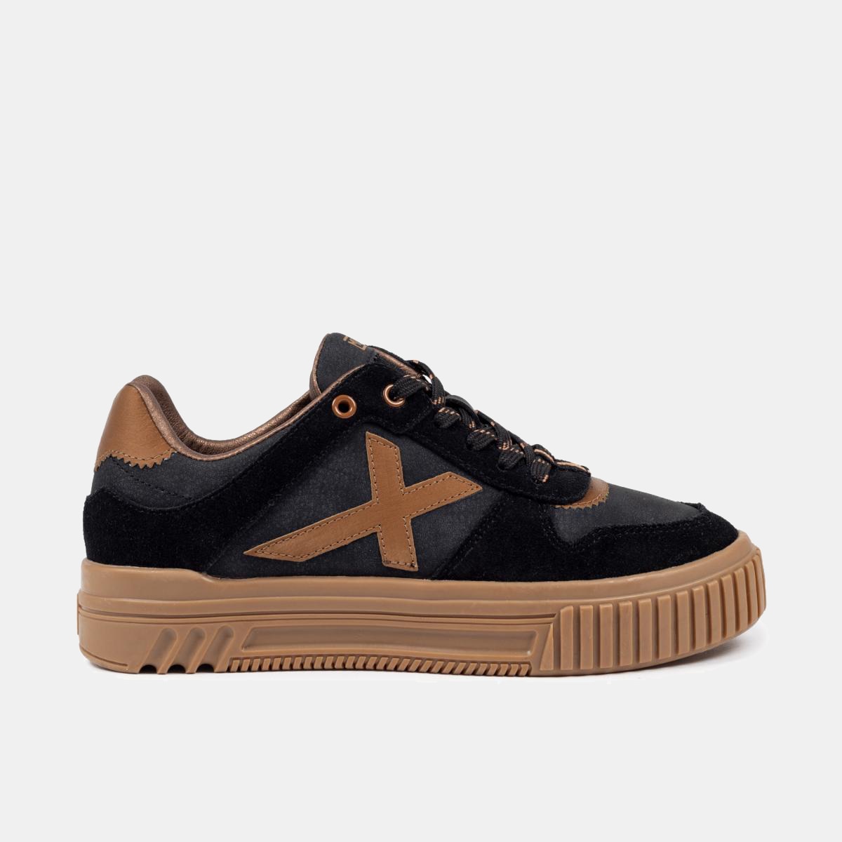 Zapatillas casual de Mujer MINA 08 MUNICH - Negro Negro-1