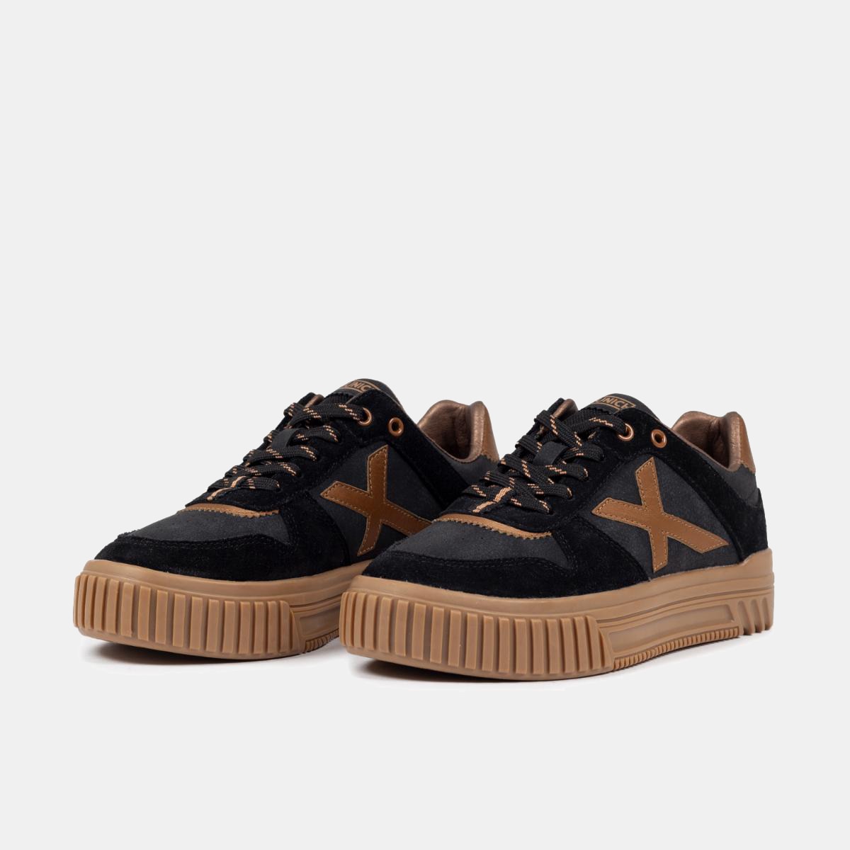 Zapatillas casual de Mujer MINA 08 MUNICH - Negro Negro-5