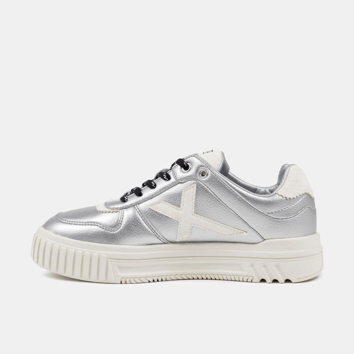 Zapatillas casual de Mujer MINA 10 MUNICH - Plateado Plateado-3