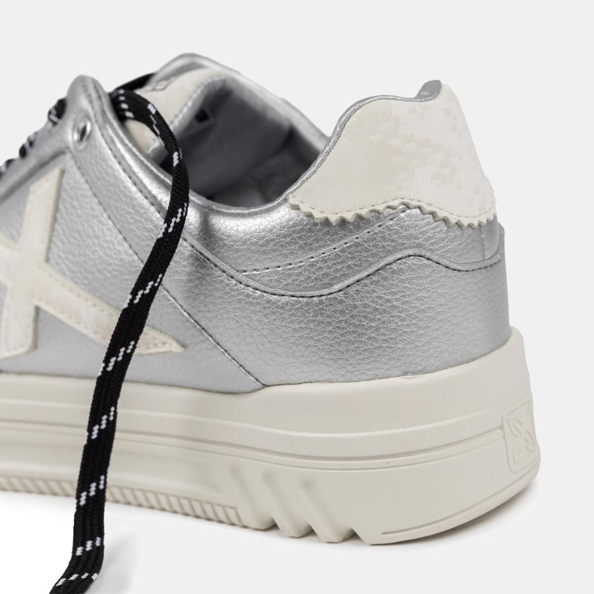 Zapatillas casual de Mujer MINA 10 MUNICH - Plateado Plateado-7