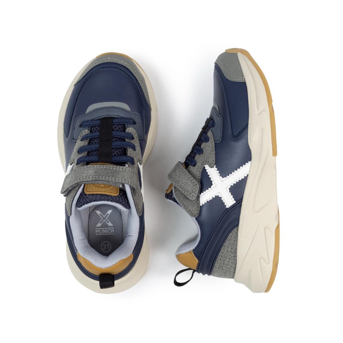 Imagen 6 de Zapatillas Casual Niños MINI TRACK VCO 117 Munich - Azul Azul