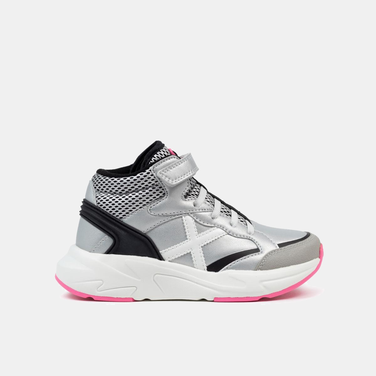 Zapatillas Casual Niños MINI TRACK BOOT VCO 33 Munich - Plateado Plateado-1