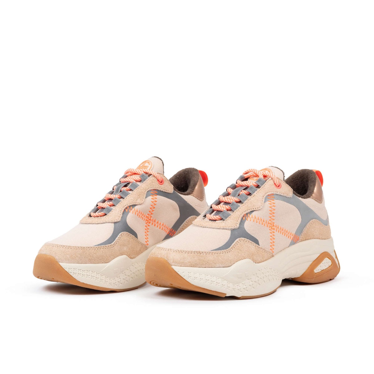 Imagen 4 de Zapatillas Casual de Mujer SABBIA 16 Munich - Beige Beige