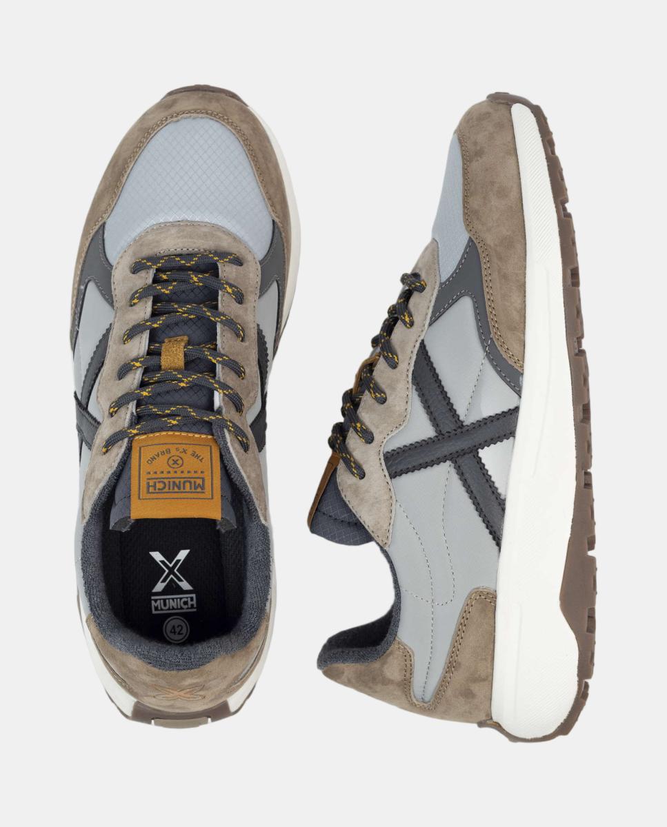 Imagen 3 de Zapatillas Casual de Hombre BABEL 09 Munich - Gris Gris