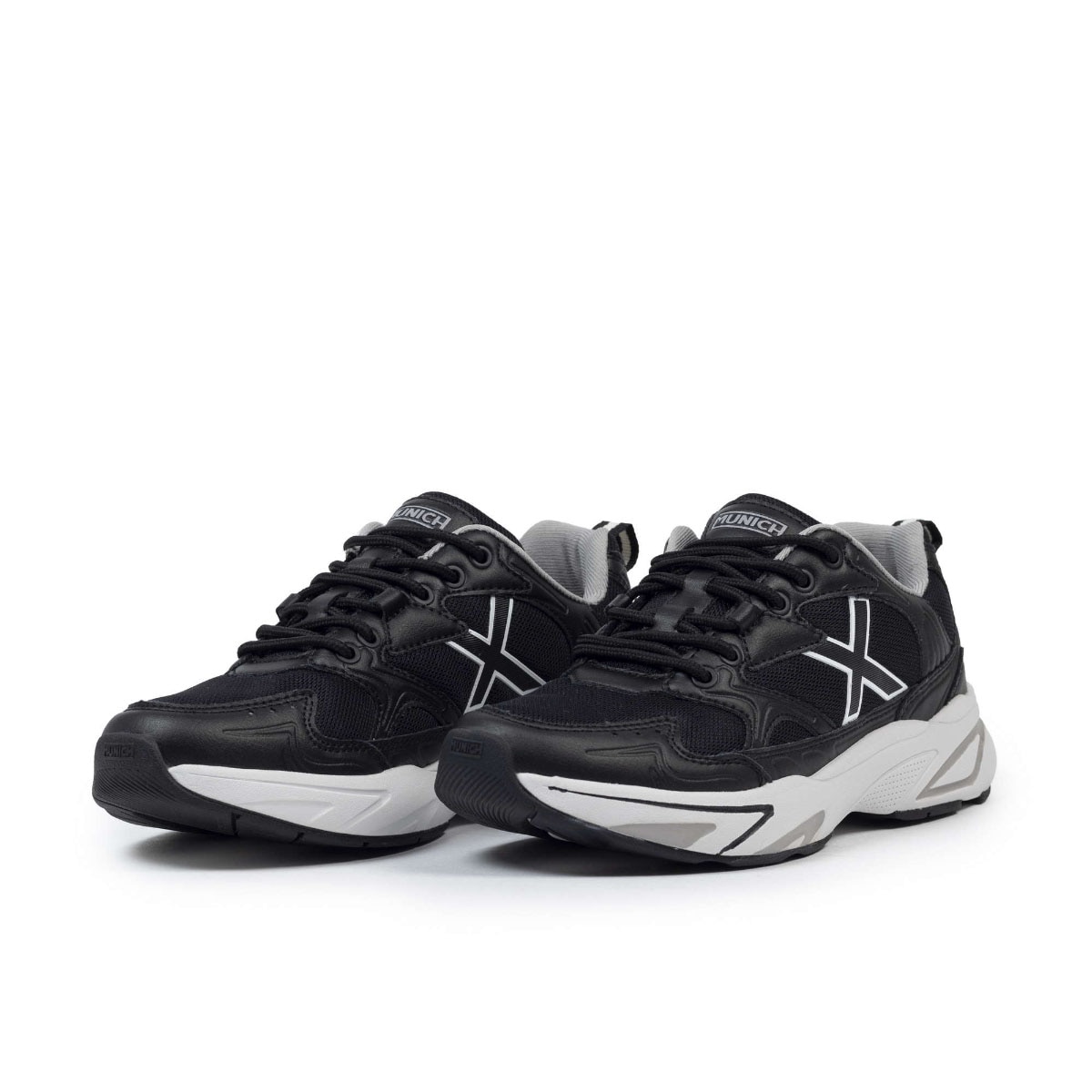 Imagen 4 de Zapatillas Casual de Mujer RUNAR 19 Munich - Negro Negro