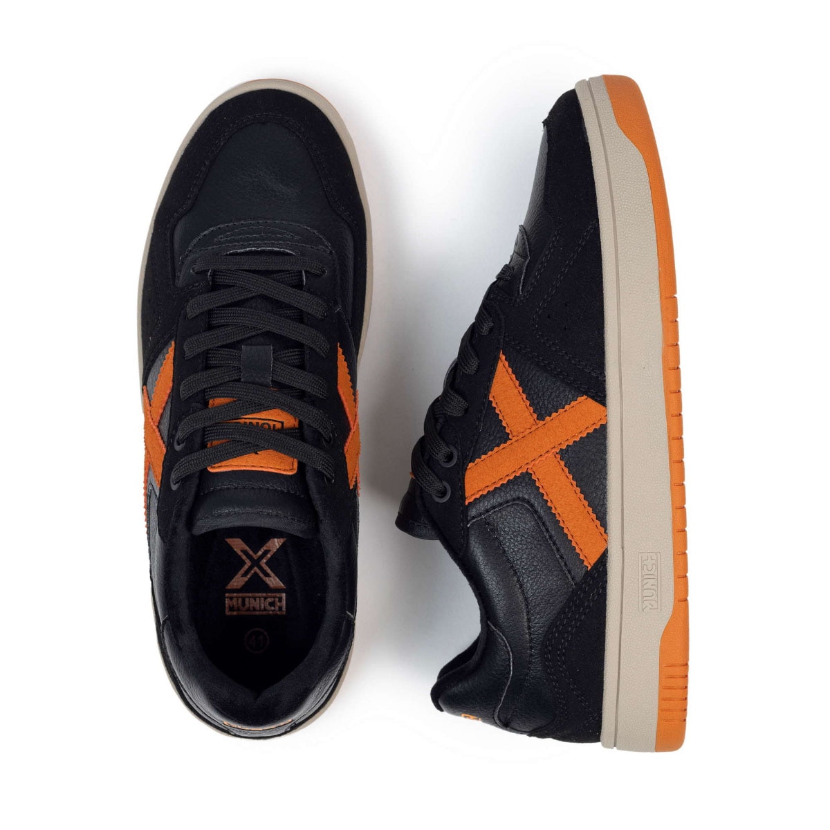 Zapatillas Casual de Hombre STILO 07 Munich - Negro Negro-5