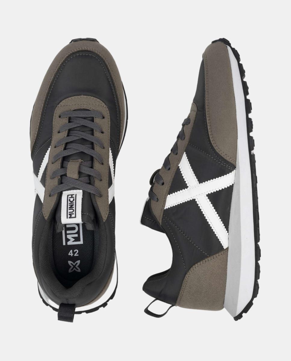 Zapatillas Casual de Hombre RUSH 04 Munich - Negro Negro-4