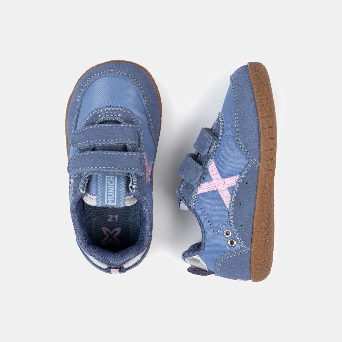 Zapatillas Casual de niño BABY KODA 17 MUNICH - Azul Azul-5