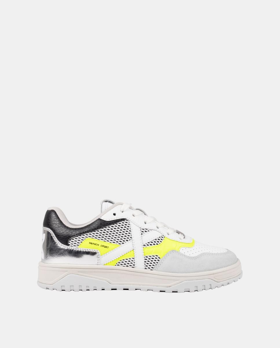 Zapatillas de Casual de Mujer TENNEZ WMN 1 MUNICH Blanco · El