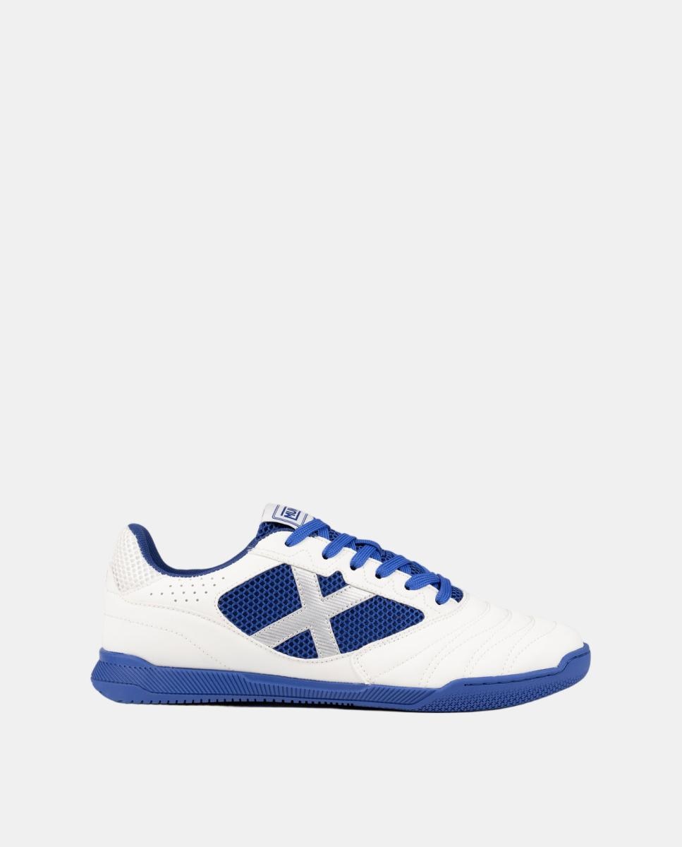 Zapatillas de Fútbol Sala de Hombre DEBUT 5 MUNICH - Blanco Blanco-1