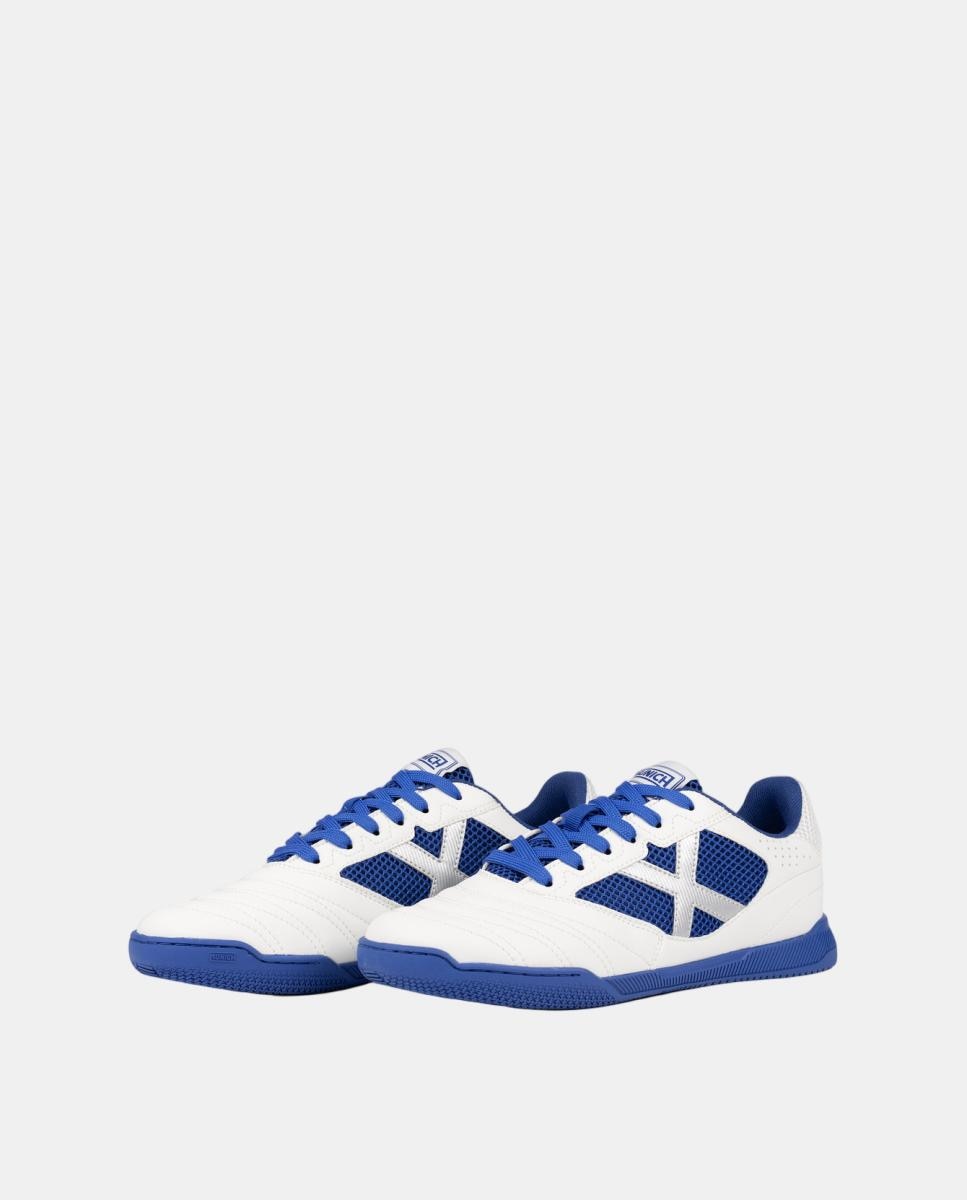Zapatillas de Fútbol Sala de Hombre DEBUT 5 MUNICH - Blanco Blanco-2