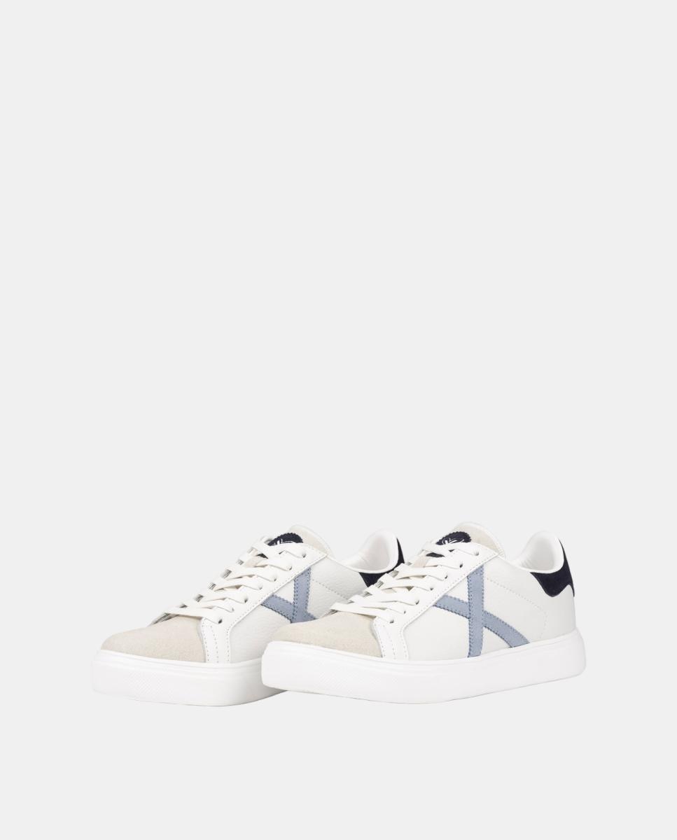 Zapatillas de Casual de Hombre RETE 117 MUNICH - Blanco Blanco-2