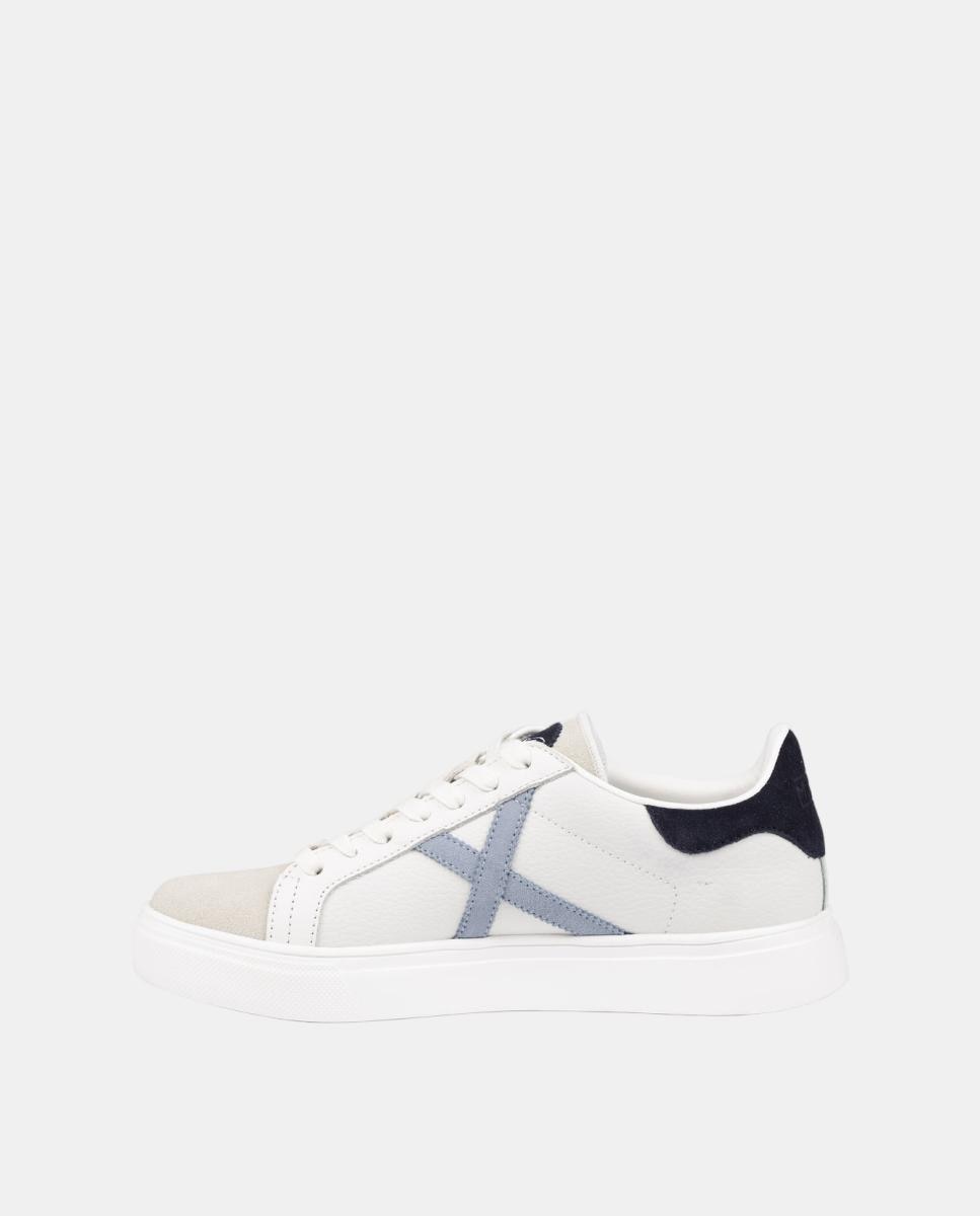 Zapatillas de Casual de Hombre RETE 117 MUNICH - Blanco Blanco-4
