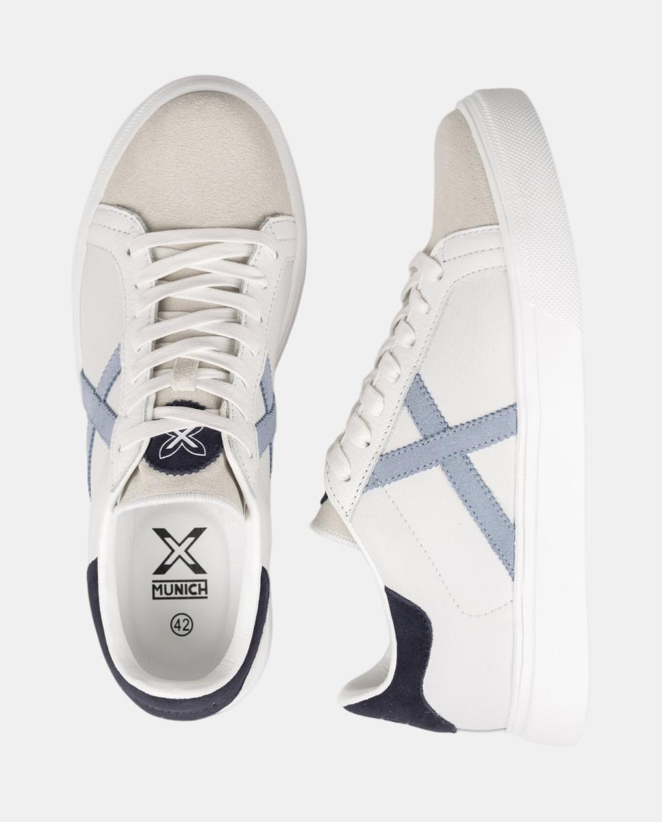 Zapatillas de Casual de Hombre RETE 117 MUNICH - Blanco Blanco-5