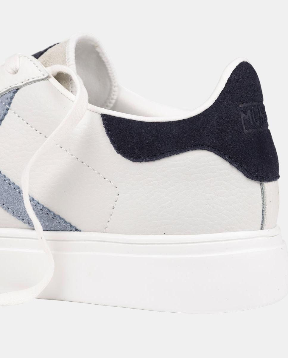 Zapatillas de Casual de Hombre RETE 117 MUNICH - Blanco Blanco-6
