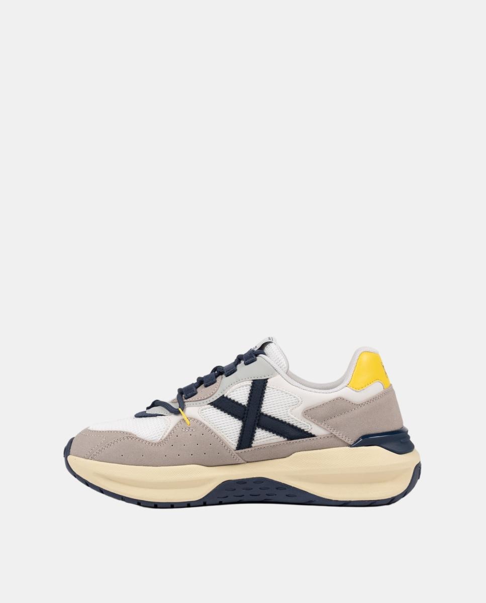 Zapatillas de Casual de Hombre NEXA 17 MUNICH - Blanco Blanco-4