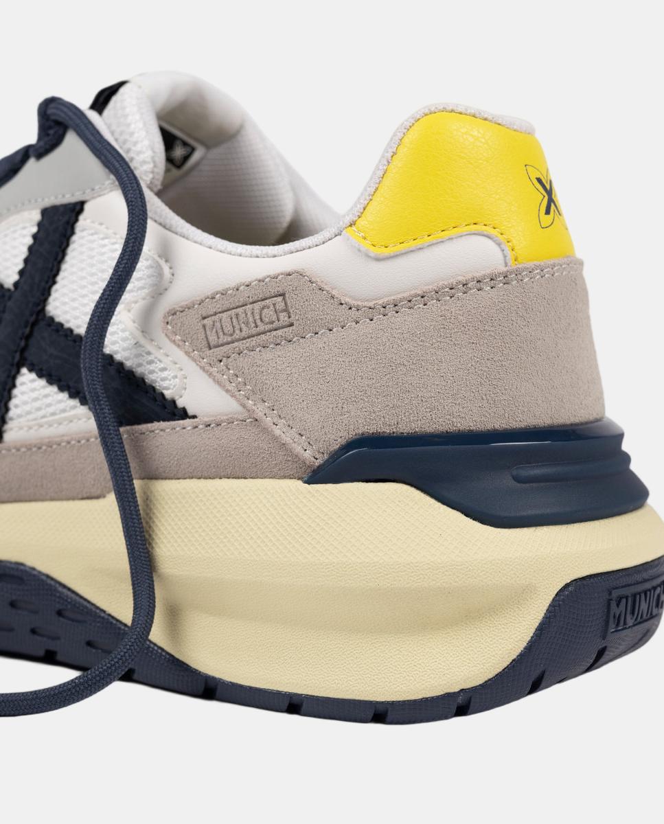 Zapatillas de Casual de Hombre NEXA 17 MUNICH - Blanco Blanco-6