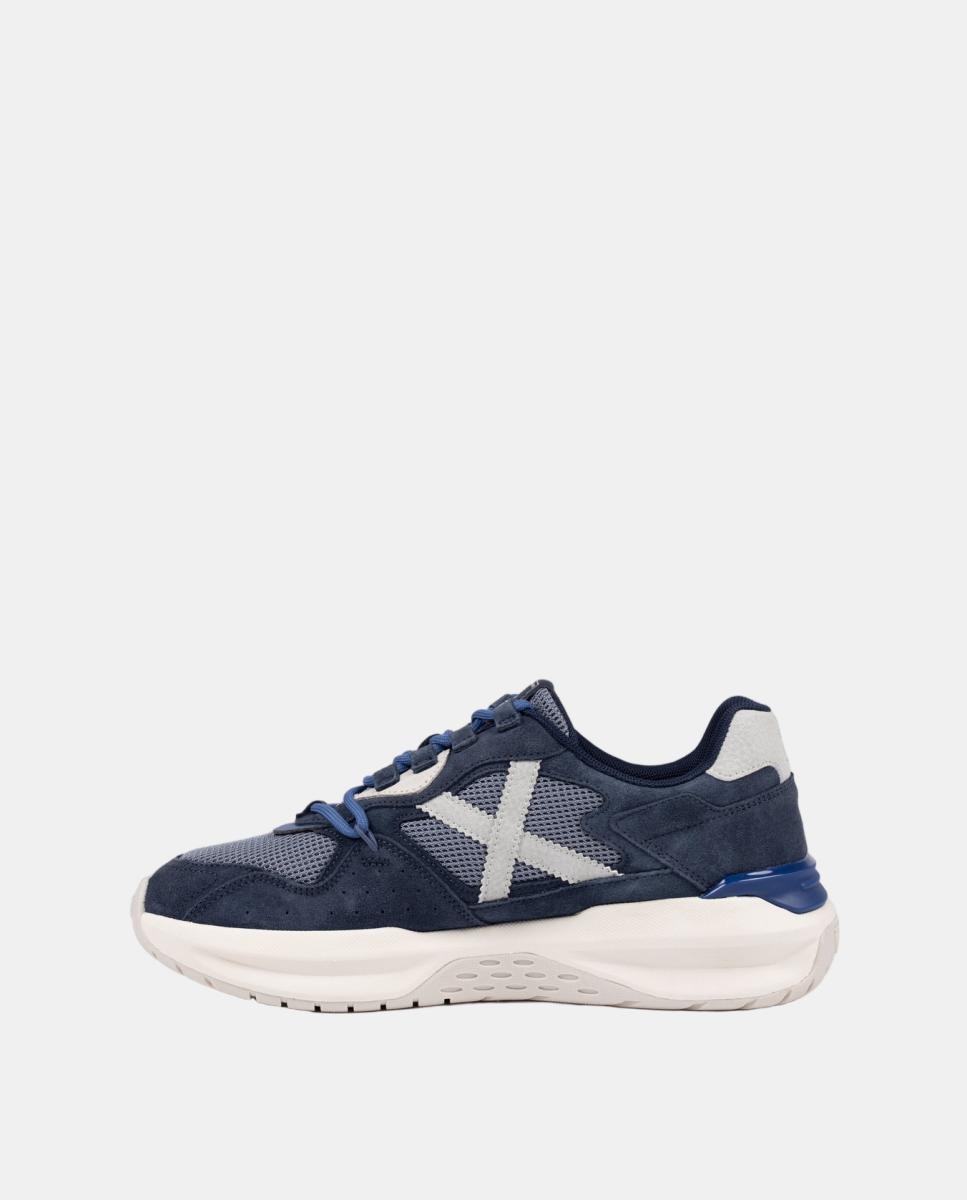 Zapatillas de Casual de Hombre NEXA 19 MUNICH - Azul Azul-4