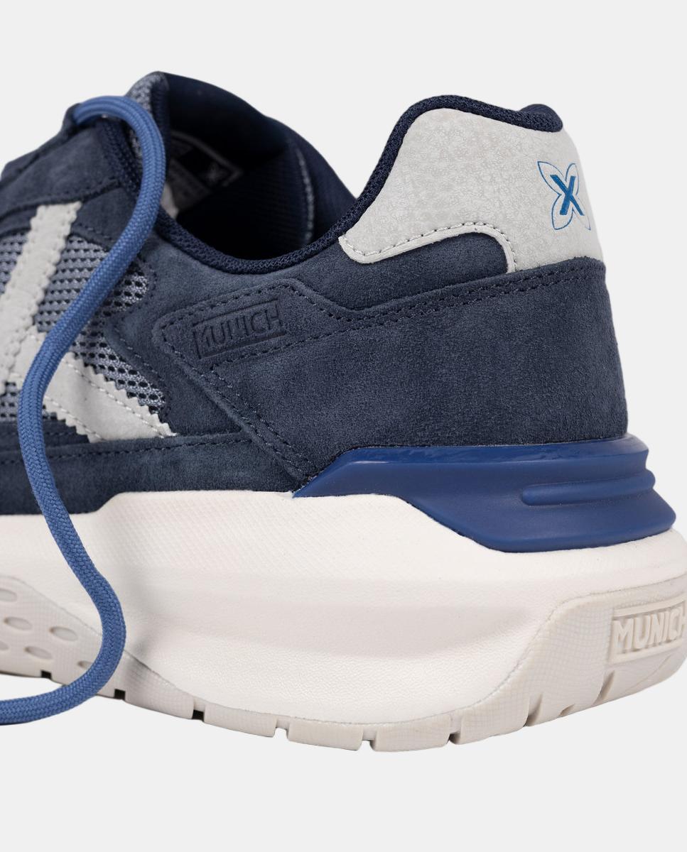 Zapatillas de Casual de Hombre NEXA 19 MUNICH - Azul Azul-6