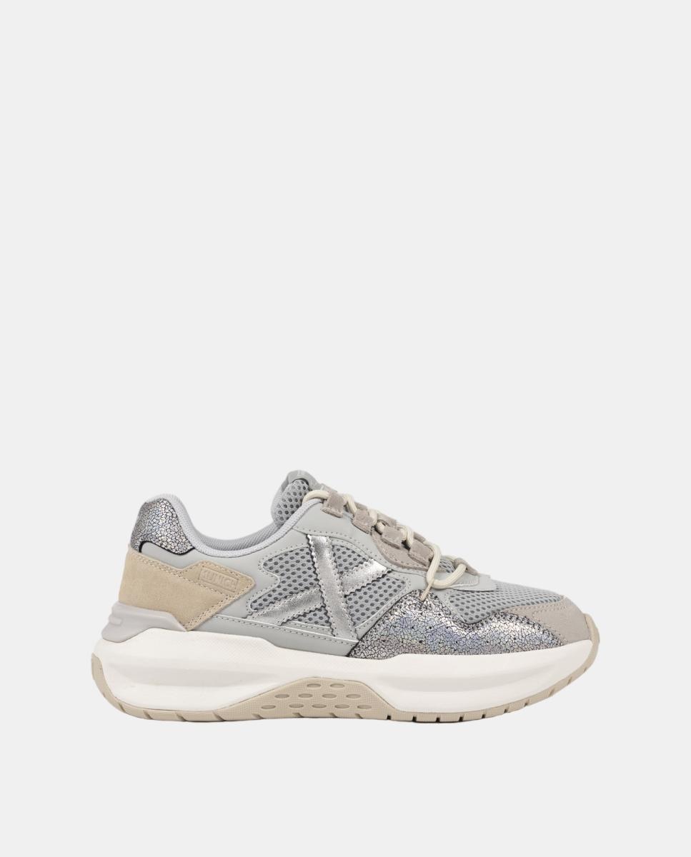 Zapatillas de Casual de Mujer NEXA WMN 22 MUNICH - Gris Gris-1