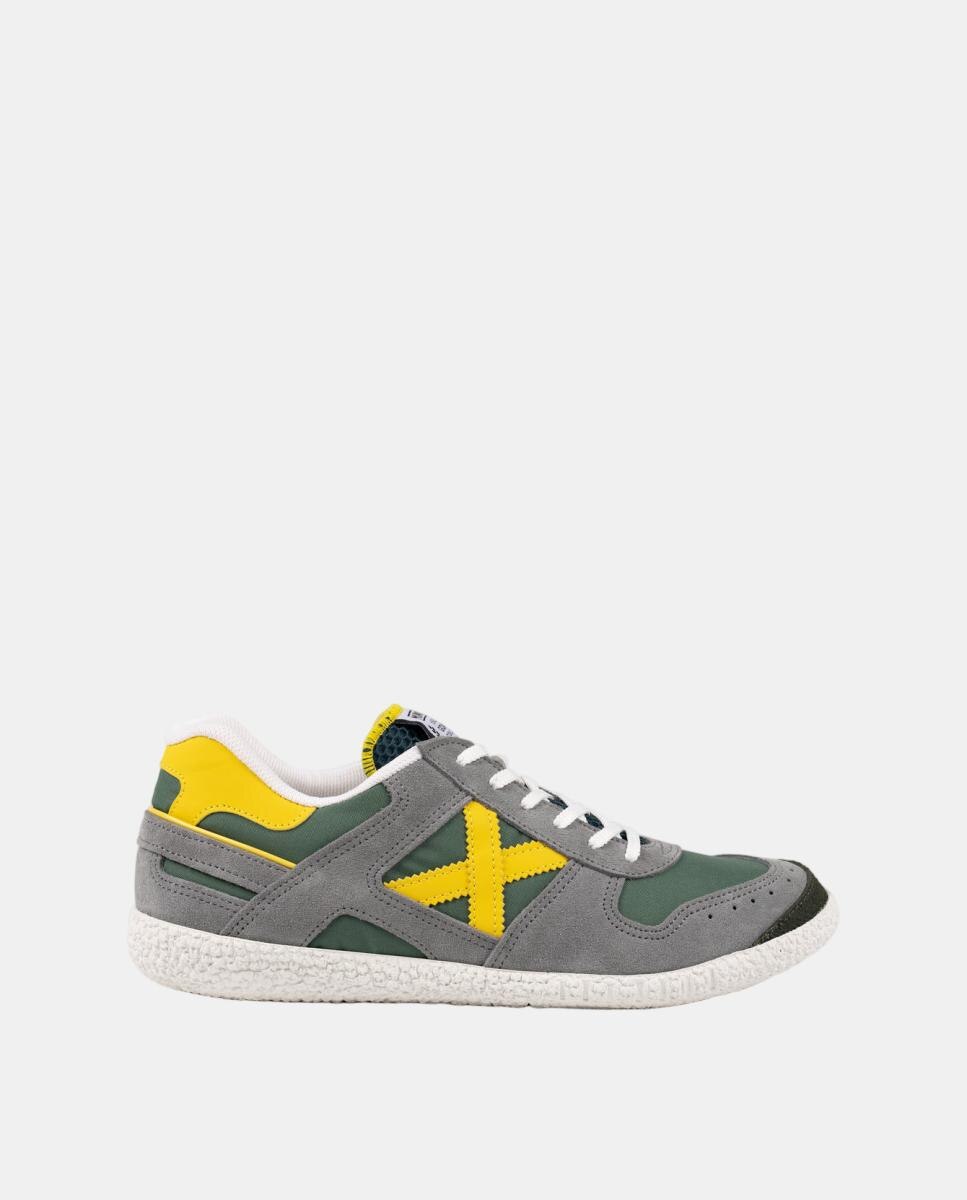 Zapatillas de Casual de Hombre GOAL 1636 MUNICH - Verde Verde-1