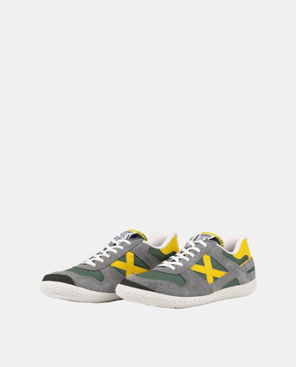 Zapatillas de Casual de Hombre GOAL 1636 MUNICH - Verde Verde-2