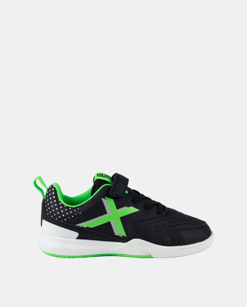 Imagen 0 de Zapatillas de Fútbol Sala de Niños RONDITO KID ELASTIC LACES 20 Negro