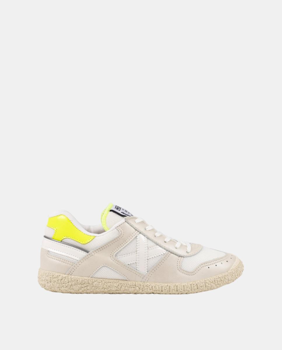Zapatillas de Casual de Mujer GOAL 1638 MUNICH - Blanco Blanco-1