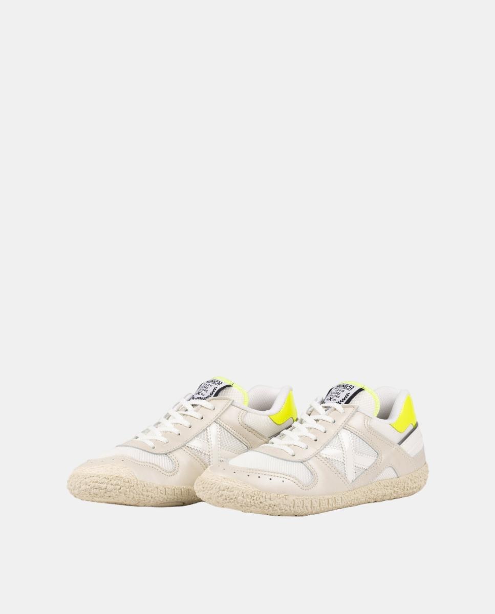 Zapatillas de Casual de Mujer GOAL 1638 MUNICH - Blanco Blanco-2